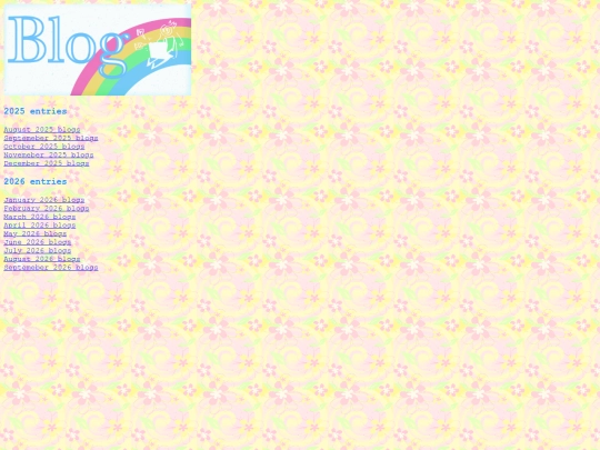 blog screenshot