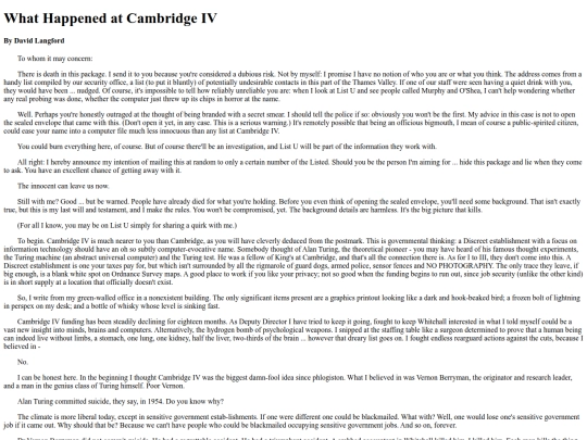cambridge screenshot