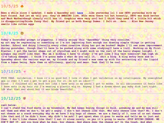 octblog screenshot