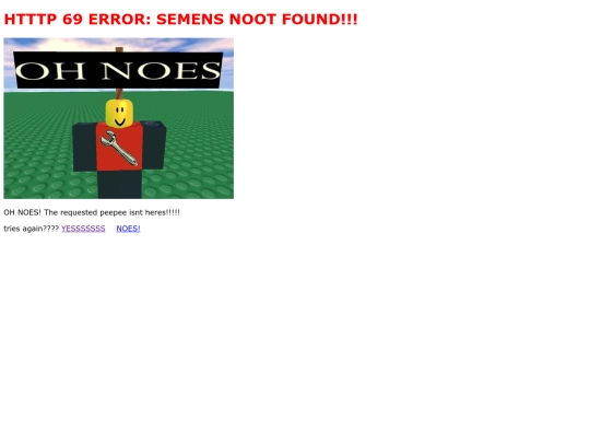 not_found screenshot