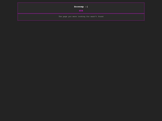 not_found screenshot