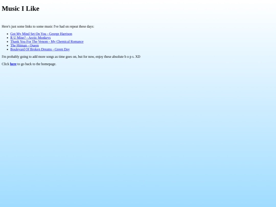 music screenshot