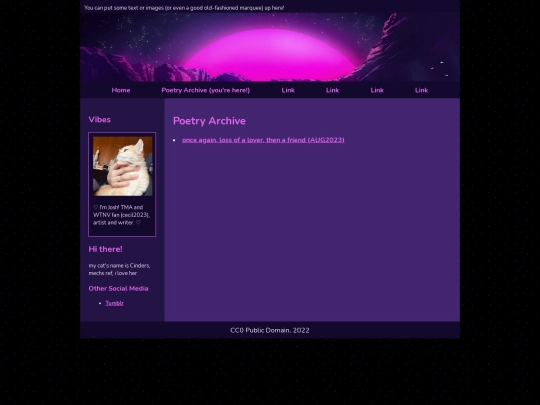 josh-poetry screenshot