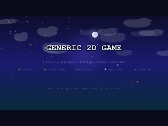 generic2dgame screenshot