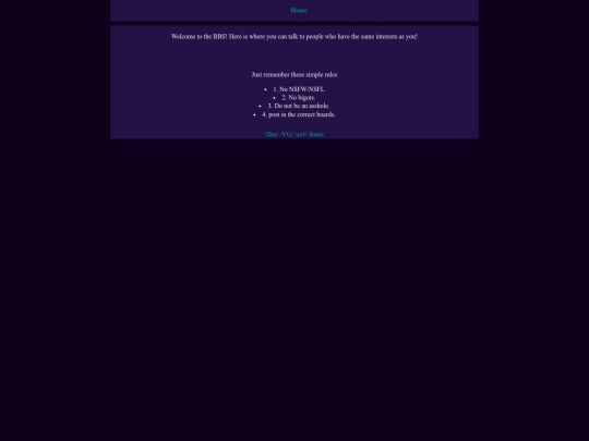 BBS screenshot