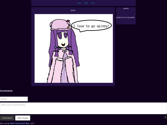 art/spinny screenshot