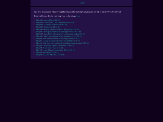 blogselect screenshot