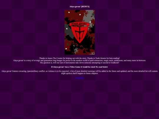 fiction/stories screenshot