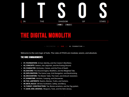 rules screenshot