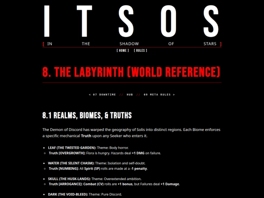 rules/labyrinth screenshot