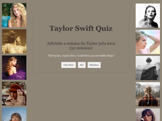 Taylor screenshot