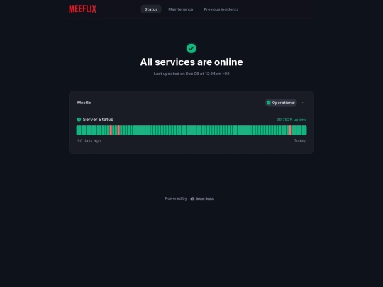 serverStatus screenshot