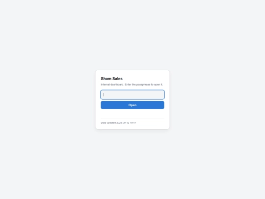 shamsales screenshot