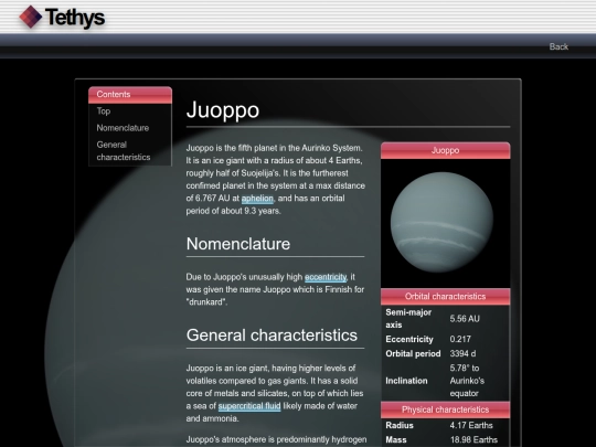 Tethys/planetary-system/Juoppo screenshot
