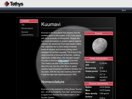 Tethys/planetary-system/Kuumavi screenshot