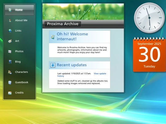 home screenshot