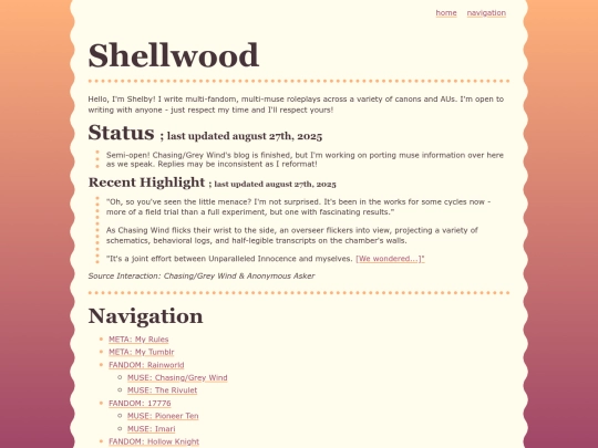 index screenshot