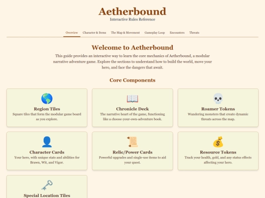 rules reference screenshot