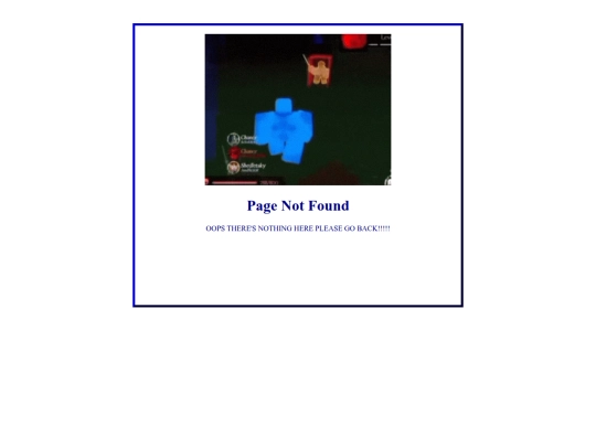 not_found screenshot