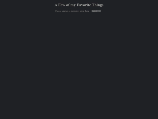 html files/favorite screenshot
