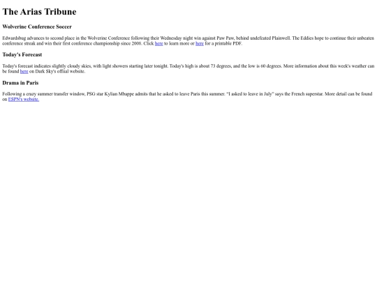 html files/webpage screenshot