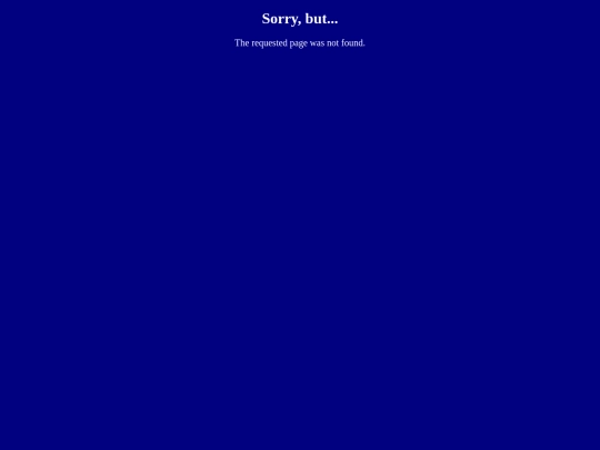not_found screenshot