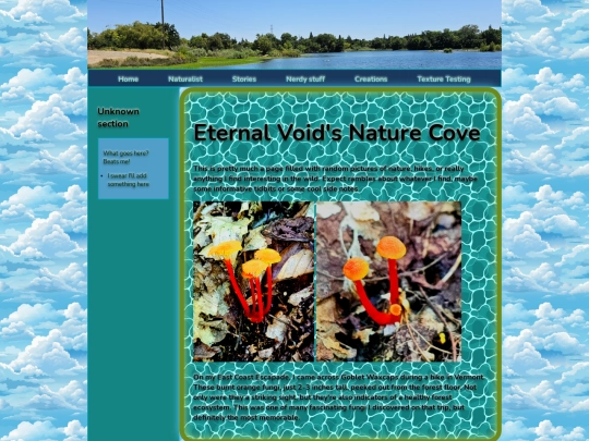 Pages/Naturalist screenshot