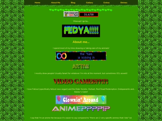 aboutme screenshot