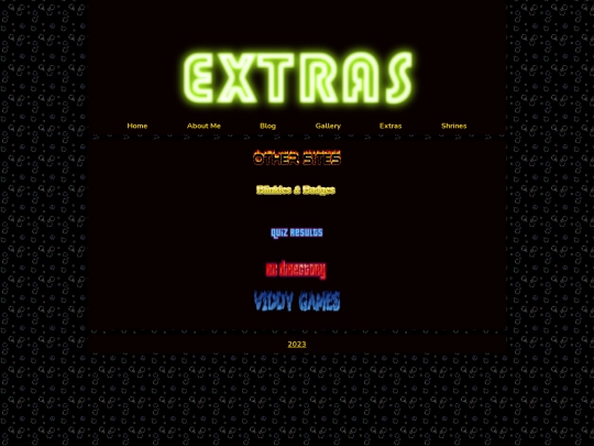 extras screenshot
