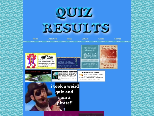 quizresults screenshot