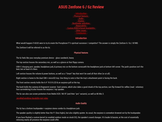 6zreview screenshot