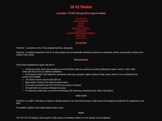 a2review screenshot