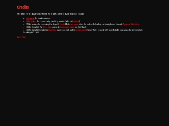 credits screenshot