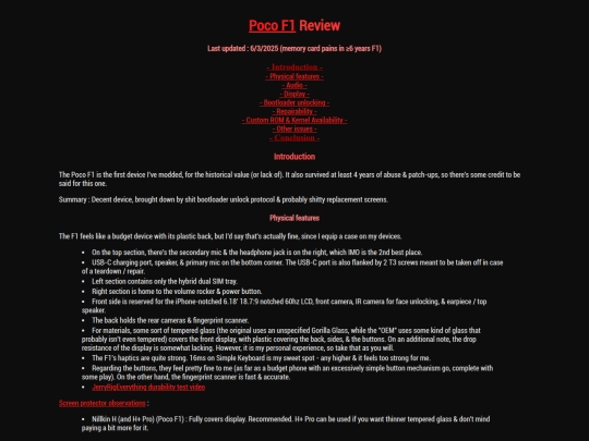 f1review screenshot