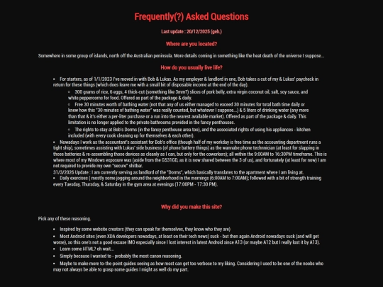 faq screenshot