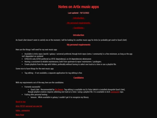 pc-arxfce-music-notes screenshot
