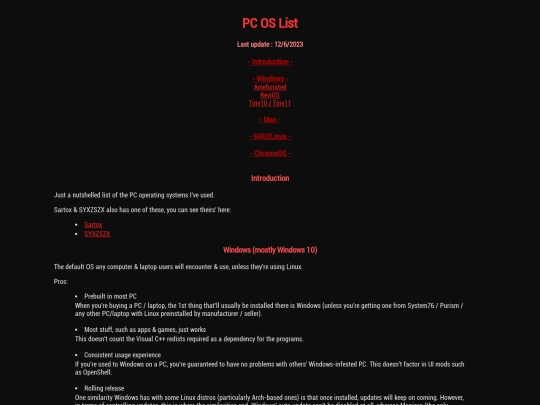 pc-os_list screenshot
