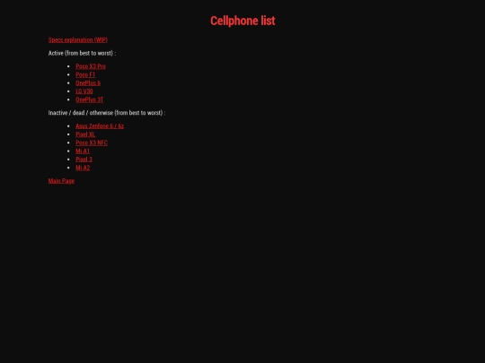 pdalist screenshot