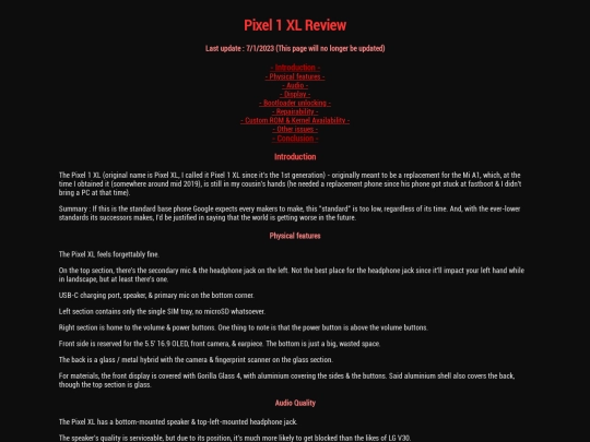 pixelxlreview screenshot