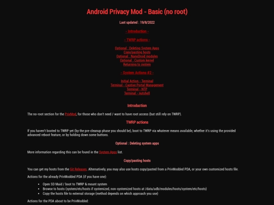 privmod_archive2_noroot screenshot