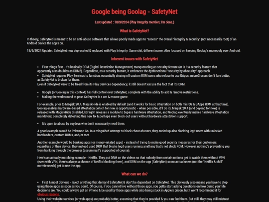 safetynet screenshot