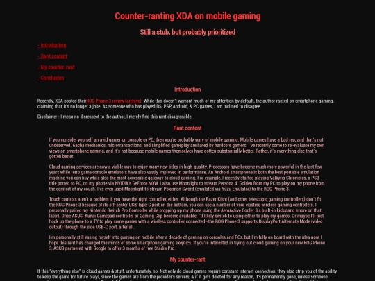 xda-gaming screenshot