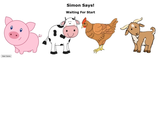 SimonSays screenshot