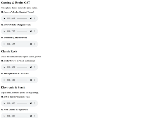 Jzmusic screenshot