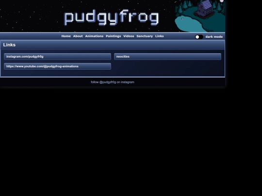 links screenshot