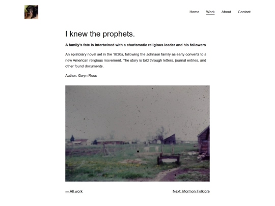 i-knew-the-prophets screenshot