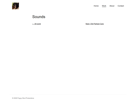 sounds screenshot
