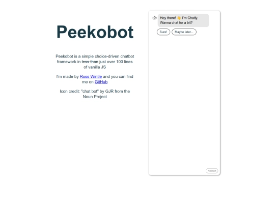 peekobot screenshot
