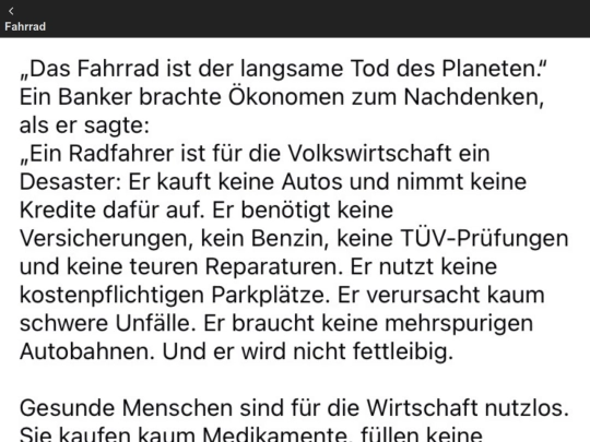 Rezepte/Fahrrad screenshot