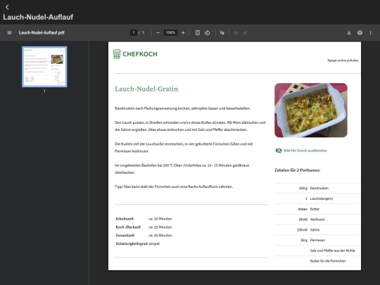 Rezepte/PDF/Lauch-Nudel-Auflauf screenshot